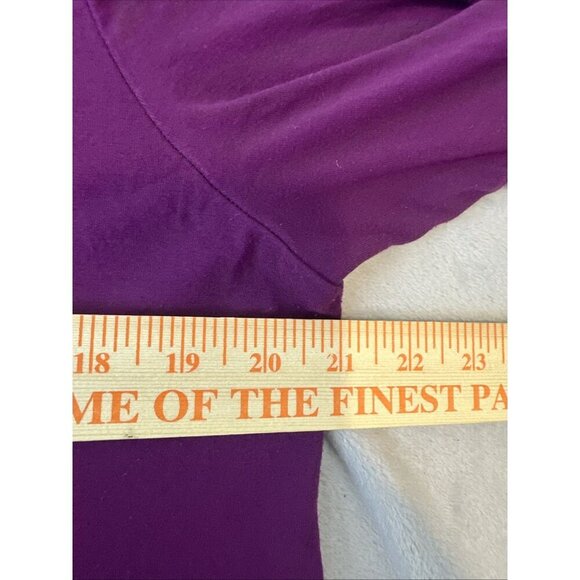 Women’s Eileen Fisher Dress Purple Stretch Size Medium - Picture 5 of 13